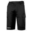 Sparco Bermuda Cargo Shorts - M, Black, Black