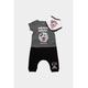 Disney Baby Boy Mickey Mouse Retro 3-Piece Outfit - Grey Cotton - Size 3-6M