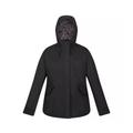 Regatta Womens/Ladies Bria Faux Fur Lined Waterproof Jacket (Black) - Size 12 UK