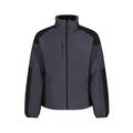 Regatta Mens Broadstone Full Zip Fleece Jacket (Seal Grey) - Size Medium