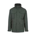 Trespass Mens Rainthan Waterproof Jacket (Olive) Cotton - Size Small