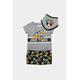 Disney Baby Boy Mickey Mouse Good Times 3-Piece Outfit - Grey Cotton - Size 3-6M