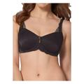 Triumph Womens Lily Florale W01 Minimiser Bra - Black Cotton - Size 36D