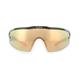Bolle Mens Sunglasses B-Rock Pro 12629 Shiny Black Brown Gold - One Size