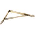 Heavy Duty Antique Brass Shelf Bracket - 300 x 210mm