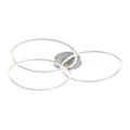 Ceiling lamp white incl. LED and dimmable 3-light - Julka