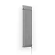 Terma Rolo Room Salt N Pepper Vertical Electric Designer Radiator, (W)480mm X (H)1800mm