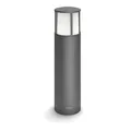 Philips Stock Anthracite Mains-Powered 1 Lamp Led Outdoor Post Light (H)400mm