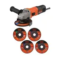 Black+Decker 710W 230V 115mm Corded Angle Grinder Beg010A5