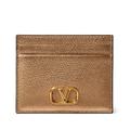 Valentino Garavani Leather Vlogo Card Holder