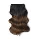 Cliphair Double Hair Set Clip-In Hair Extensions. 100% Human Hair Extensions Shade Brown Ombre, 16" (180g)