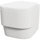 Wholesale Domestic - Club Wall Hung Toilet Pan with Soft Close Toilet Seat - White