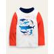 Fun Rash Vest Natural Boys Boden