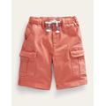 Garment Dye Cargo Shorts Red Boys Boden