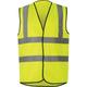 Sitesafe - Hi-vis Waistcoats 2BB & b (EN20471) Yellow - 3XL - Yellow