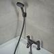 Hansgrohe - Vernis Blend Bathroom Bath Shower Mixer Tap Twin Lever Modern Black - Black