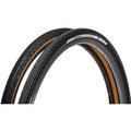 Panaracer Gravel King Sk Tubeless Compatible Folding Tyre 700 x 38C - Black/Brown