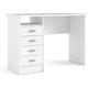Furniture To Go - Function Plus 4 Drawer Desk in White