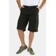 Plus Size Cargo Bermuda Shorts, Man, black, size: 54, cotton, JP1880