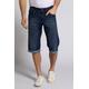 Plus Size Knee Length Bermuda Shorts, Man, blue, size: 66, cotton/polyester, JP1880