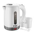 Russell Hobbs 850ml 1kW White Travel Kettle White