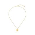 BOSS Medallion Yellow Gold Tone Pendant