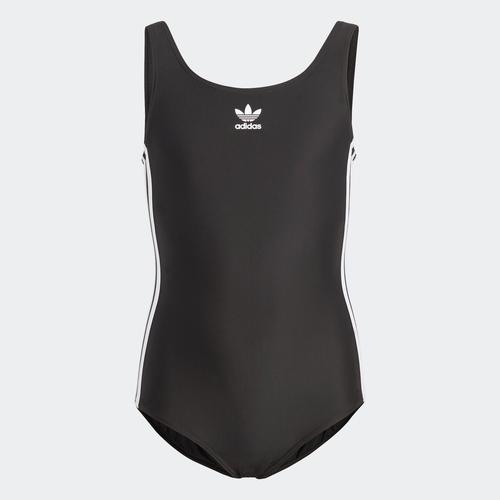 „Badeanzug ADIDAS PERFORMANCE „“Originals Adicolor 3-Streifen Badeanzug““ Gr. 164, N-Gr, schwarz Mädchen Badeanzüge Bekleidung“