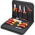 Wiha 13 Piece Electrician's Tool Kit Tool Kit with Pouch, VDE Approved