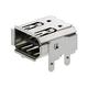 Molex 6 Way Right Angle Through Hole Firewire Connector, Socket