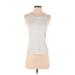 Athleta Active Tank Top: Ivory Solid Activewear - Women's Size 2X-Small