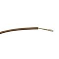 RS PRO Brown 0.2 mm² Hook Up Wire, 24 AWG, 7/0.2 mm, 100m, PVC Insulation