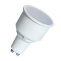 Crompton Lamps LED GU10 Bulb 4.9W Dimmable Long Barrel 74mm Cool White 100° Frosted (50W Eqv)