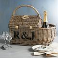 Personalised Two Person Boat Picnic Basket