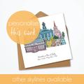 London Graduation Skyline Personalised Card