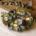 Hazel Berry Winter Tea Light Holder