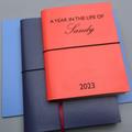 Personalised 'Year In The Life' Leather Diary Journal