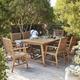 Miri 6 Seater Wooden Garden Dining Set