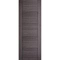 Vancouver Internal Prefinished Ash Grey 5 Panel Door - 762 x 1981mm