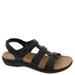 Clarks Laurieann Vine - Womens 7 Black Sandal Medium