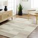 Eyad 8' x 10' Modern Bone/Multi Brown/Driftwood/Dark Beige/Smoke Area Rug - Hauteloom