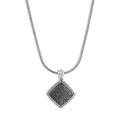 John Hardy Sterling Silver Classic Chain Pendant Necklace with Black Sapphire & Black Spinel, 20