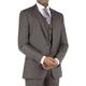 Ben Sherman Slim Fit Grey Tonal Check Kings Fit Men's Suit Jacket