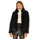 Unreal Fur Unreal Faux Fur Delish Jacket in Black. Size M, S, XS.