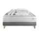 Pack matelas sommier kit 160x200 oreiller couette