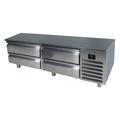 U-Line UCRB572-SS61A 72" Chef Base w/ (4) Drawers - 115v, Stainless Steel