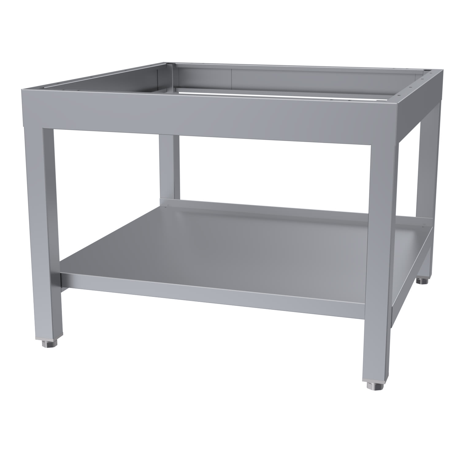 Garland M34 34" x 38" Stationary Equipment Stand for Master Series Modular Cook Top, Undershelf, Stainless Steel