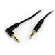 StarTech.com (6 feet) Slim 3.5mm to Right Angle Stereo Audio Cable