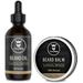 Striking Viking Beard Oil and Balm - Men s Beard Grooming Kit with All-Natural Beard Oil and Leave in Beard Balm Conditioner - Enriched with Argan and Jojoba Oil Sandalwood