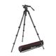 Nitrotech 612 video head, CF Tall Single Legs Tripod