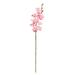 Set of 3 Pink Artificial Cymbidium Orchid Flower Stem Tropical Spray 30in - 30" L x 5" W x 5" DP